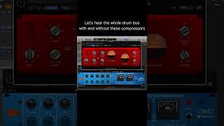 Compression for a snare with punch and tail  #shorts #mixingmusic #mixmusic #plugins #musicproducer