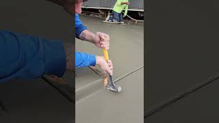 Learning how to Strip it Wet . #concrete #construction