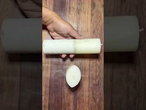 Pillar Candle| Cement Candle #candlecraft #shorts #ytshorts #youtubeshorts #cementcrafts