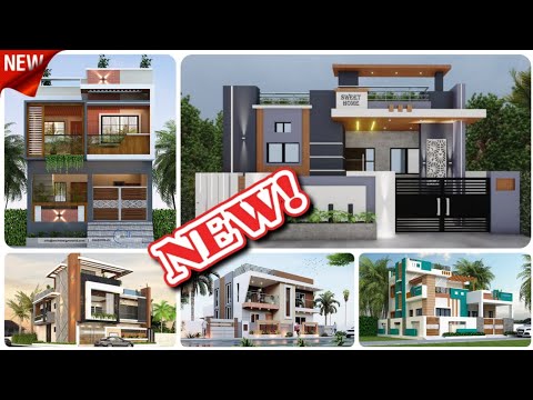 🔝 💯 modern 2 floor house elevation design | Double floor home front elevation design 2024 | luxury 🏡