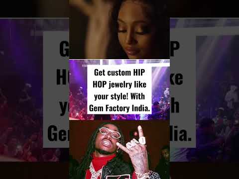 Best Hip Hop jewelry suppliers at affordable prices. order now with gemfactoryindia.com