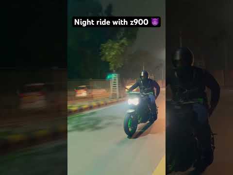 Night ride with z900 #youtubeshorts #youtube #ytshorts #shorts #short #shortsvideo #shortsviral