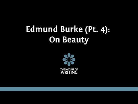 Edmund Burke on Beauty