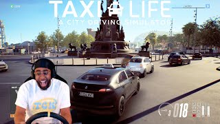 THIS IS THE FUNNIEST CAR GAME OUT RIGHT NOW lmaooo | Taxi Life A City Driving Simulator