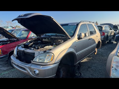 2001 Mercedes-Benz AMG ML55 W163 at Junkyard in California