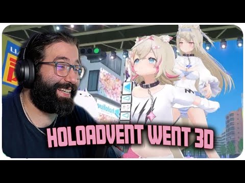 Some Of The Craziest 3D Streams I Have Seen! | Watching The HoloAdvent 3D Debuts!