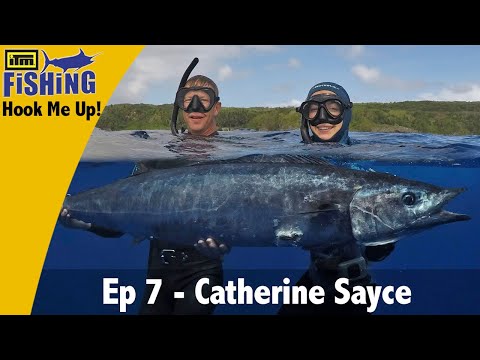 Matt takes Catherine Sayce to Niue to spearfish for big wahoo.