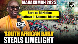 Christian man turns ‘Sadhu’, follows Sanatana Dharma, South African Baba’ grabs eyeballs at Kumbh