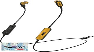 DEWALT Wireless Bluetooth Earphones Jobsite Behind-Neck Wireless Headphones Water-Resistant Review