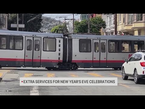 Bay Area transit agencies offer free, extra services during NYE celebrations