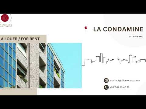 LOCATION BUREAUX DANS LE QUARTIER LA CONDAMINE  / OFFICES RENTAL THE LA CONDAMINE DISTRICT