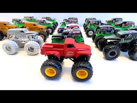 MONSTER JAM | GRAVE DIGGER COLLECTION | HOT WHEELS MONSTER TRUCKS | SPIN MASTER | MONSTER TRUCK