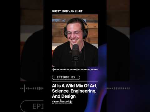 Bob van Lujit Talks About How AI Is A Wild Mix Of Art, Science, Engineering & Design #ai #podcast