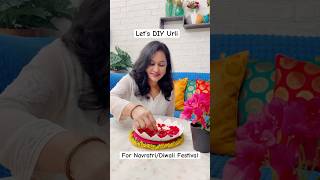 Let’s DIY Urli For Navratri/Diwali Festival| 5th day of Navratri White Colour DIY Ideas #festivaldiy