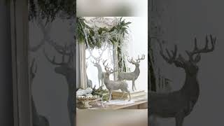 Decoracion Blanca navidad!!! White Christmas Decor!!⛄️