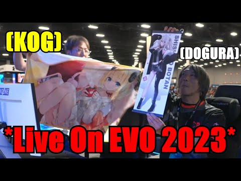 Street Fighter 6 Pros Simping For Watame & Botan Live On EVO's Stream【Hololive】