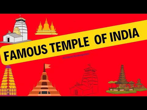 FAMOUS TEMPLE OF INDIA//ALL ABOUT KINDERGARTEN