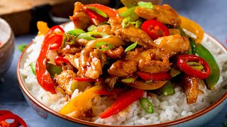 Quick and Easy Chicken Stir Fry Recipe | On the table in 20 minutes!