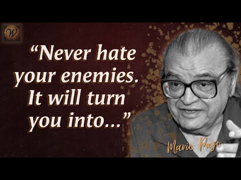 Mario Puzo's Meaningful Quotes from The Godfather | Wisdom of The Wise