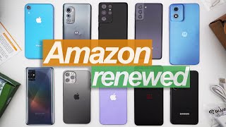 I Bought 10 "Amazon Renewed" Smartphones - How Bad Are They?