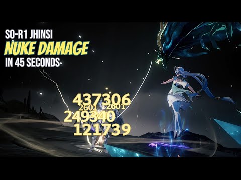 S0-R1 Jinhsi Nuke Damage in 45 Seconds | Wuthering Waves