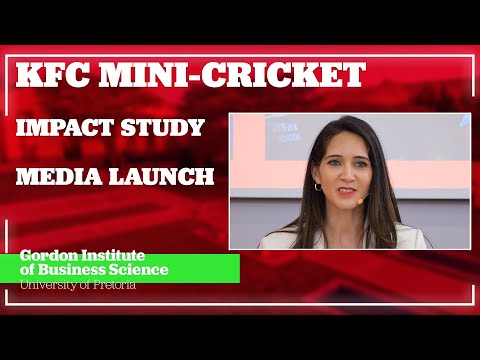 Dr Tracey Toefy – KFC Mini Cricket Impact study results