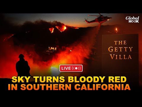 Pacific Palisades Wildfire Live: 3,000 Acres Of Reduced To Ashes, Sky Turns Blood-Red In California