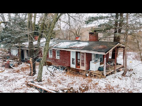 He DIED Here l A Tragic Look Inside Gerry's Abandoned Cabin In The Woods! EVERYTHING LEFT BEHIND