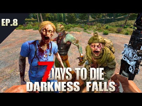 A GIANT Roaming Horde Tried DESTROYING My Base [Darkness Falls Ep.8]