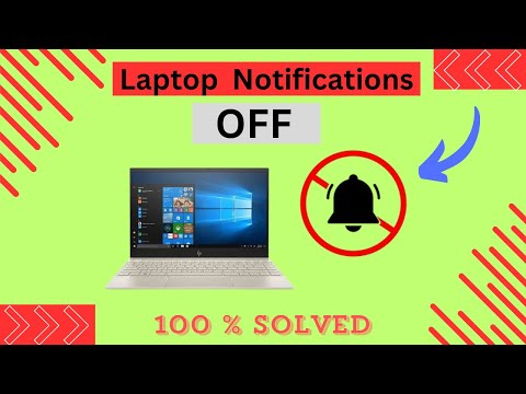 Laptop me notification  kaise off kare || Stop notification in windows 10..