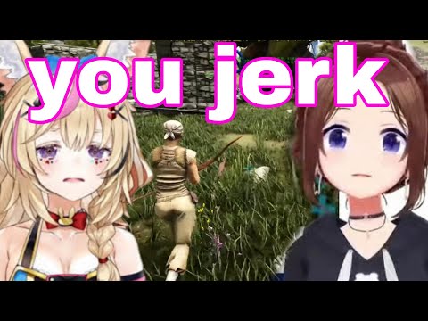 Tokino Sora and Polka Had Are Roasting Each Other Non Stop | Ark : Survival Evolved [Hololive/Sub]