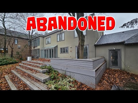 Incredible Abandoned 1990s Party Mansion with the Power Still On!