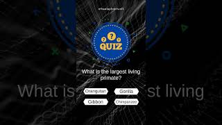 Wild Animal Trivia: Subscribe for Bite-sized Surprises! #Subscribe #Shorts #animalquizz #animalquiz