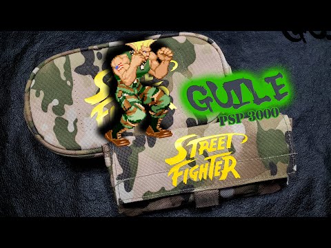 GUILE! Street Fighter edition 128gb PSP 3000! Auction is live!