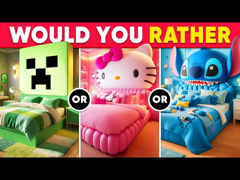 Would You Rather - Build Your Dream House 🤑🏡🌈 Quiz Shiba