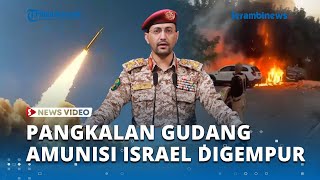 Houthi Gempur Pangkalan Gudang Amunisi Israel dengan 2 Rudal Hipersonik Palestine 2