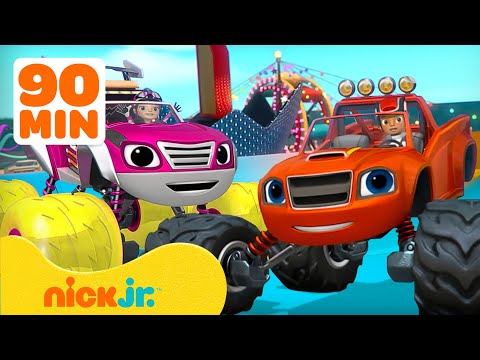 Blaze | 90 MINUTEN der BESTEN Rettungen und Abenteuer von Blaze und Watts! ❤️ | Nick Jr. Deutschland