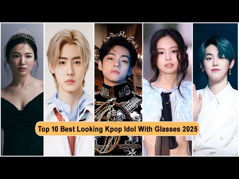 Top 10 Best Looking Kpop Idol With Glasses 2025 | Top 10 Most Facts