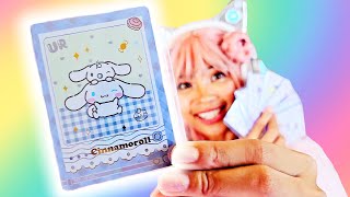 OPENING SANRIO TRADING CARDS!