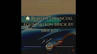 "Consistent financial habits are the secret to long-term wealth." 📅