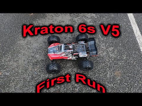 Arrma Kraton 6s V5 first Run.