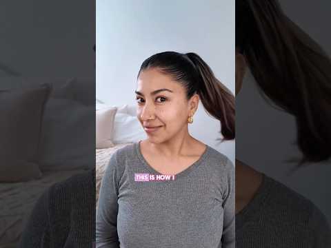 Easy and Cute High Ponytail | How to do a High Ponytail #hairstyle #hairtutorial