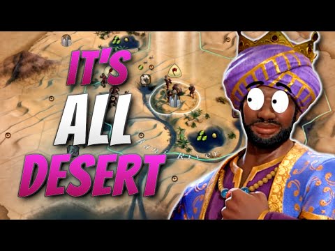 Desert Planets are NOT for the Faint of Heart! | Civ 6: Deity Sundiata #1