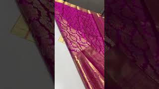 Pure Handloom  silk sarees 🤩12,999 Free shipping in India 🇮🇳 Silk mark certified