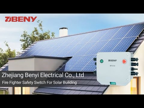 Firefigter Safety Switch String Level Rapid Shutdown Device for Solar Buliding - BENY Electric BFS-S