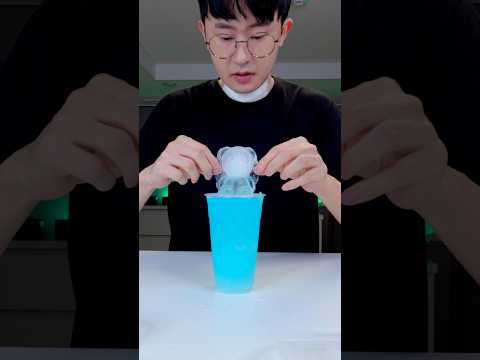 How to make blue lemon milk soda