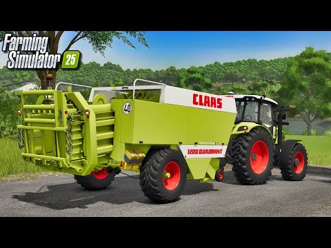 New Mods - Claas Baler, Autoload Belts, & Custom Modular Shed! | Farming Simulator 25