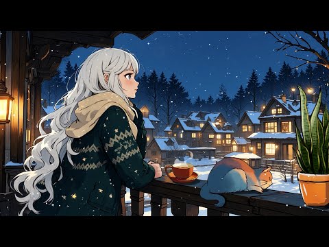 Decmber Vibes ❄ Cozy Winter Lofi for a Fresh Start ~ Positive Music [Beats To Relax/ Chill to]