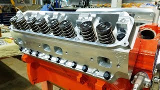 440 Chrysler Mopar Engine Building Part 8 - Installing Trick Flow Cylinder Heads