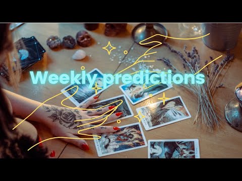 Weekly tarot reading ✨your love work health and career .. timestamps in description 💗